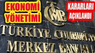 Merkez Bankası, Türk Lirası ve Döviz Yönetimi Kararını Açıkladı