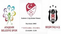 Kadın Futbol Ligi Ataşehir – Beşiktaş Derbisiyle Başlıyor