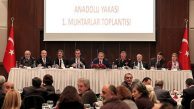 Anadolu Yakası Muhtarlar Toplantısı Gerçekleşti