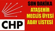 Ataşehir Belediye Meclis Üyesi aday listesi netleşiyor
