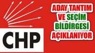 CHP Aday Tanıtımı ve Seçim Bildirgesi Açıklanıyor