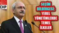 Kılıçdaroğlu, 12 Maddelik 2019 Yerel Seçim Bildirgesini Açıkladı