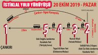 10.Çankırı İstiklal Yolu Yürüyüşü 19 ve 20 Ekim’de