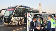 İBB Başkanı Yerli Üretim Metrobüsün Test Sürüşüne Katıldı
