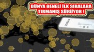 Türkiye Dünya Geneli Kovid Vakası verilerinde ilk 10 içinde