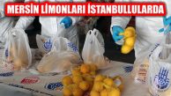 Mersin’den Gelen Limonlar İstanbullulara Dağıtılıyor