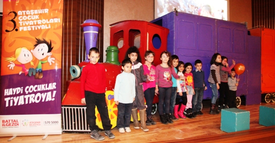 3. Ataşehir Çocuk Tiyatroları Festivali Başladı