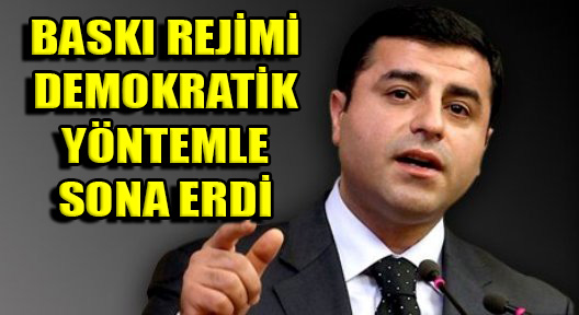 7 Haziran ‘Balkon Konuşması’ HDP’den