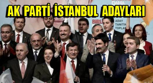 Davutoğlu, Ak Parti İstanbul Adaylarını Tanıttı