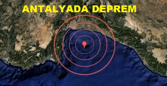 Akdeniz Antalya Körfezi’nde Deprem