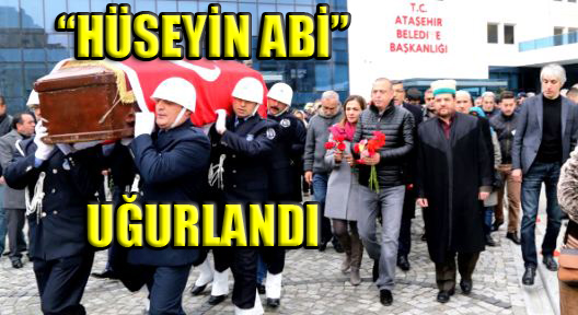Ataşehir Belediyesi Personeli ‘Hüseyin Abi’sini Uğurladı