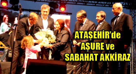 Ataşehir Belediyesi Aşure Dağıtıp Sabahat Akkiraz Konseri Düzenledi