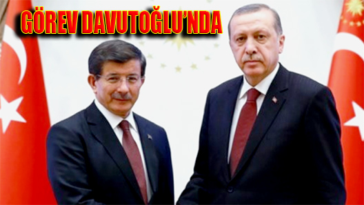 Cumhurbaşkanı Erdoğan, Görevi Davutoğlu’na Verdi