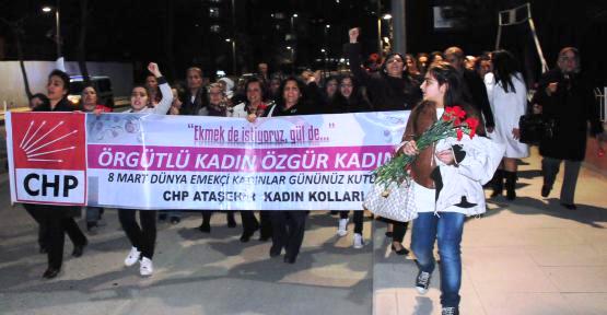 CHP Kadınları Kadınlar Gününü Kutladı