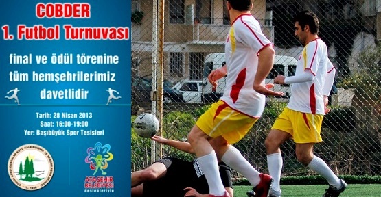 COBDER’den Ataşehir’de Futbol Turnuvası