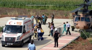 Diyarbakır’da Askeri Helikopter Düştü