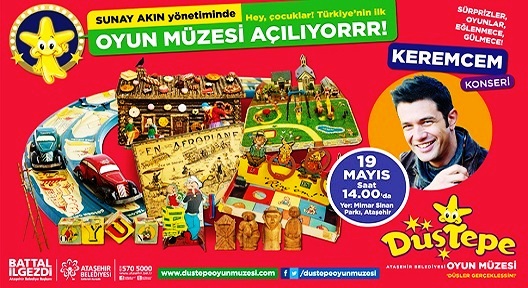 ‘Düştepe Oyun Müzesi’ Ataşehir’de Açılıyor