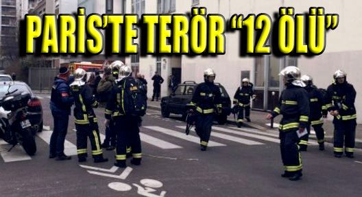 Fransa’da Terör Saldırısında 12 Ölü 1 Terörist Teslim