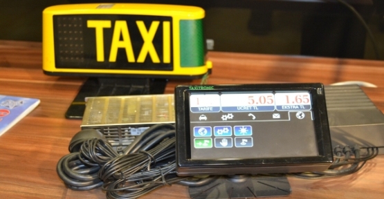 Taksilere `Akıllı Taksimetre` uygulaması