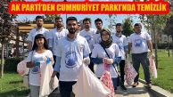 Ak Parti Ataşehir’den Cumhuriyet Parkı’nda Temizlik