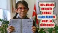 10 Yaşındaki Elanur Akıncı Uluslararası Matematik Yarışması Birincisi