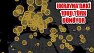 ‘Ukrayna’daki 1000 Türk ülkemize getiriliyor’