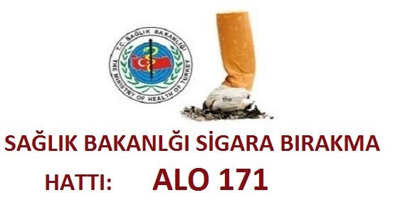 Sigarayı bırakmak için ‘Alo 171’