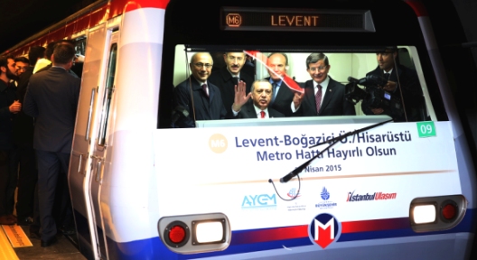 Erdoğan Levent-Hisarüstü Metrosunu Açtı