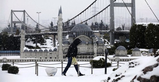 İstanbul`da ‘Kar’lı Haftasonu